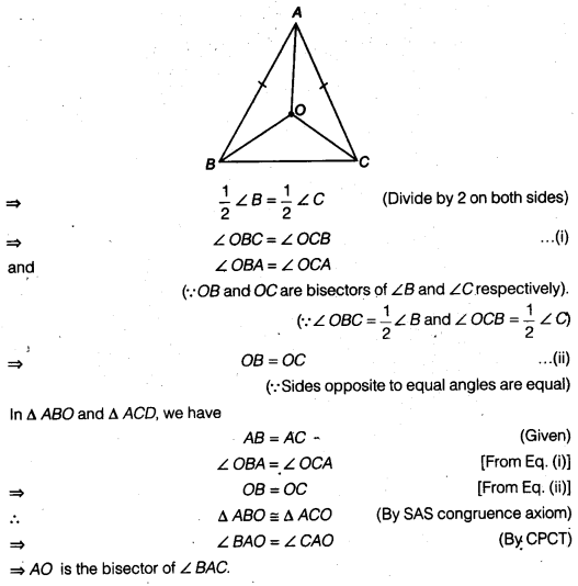 NCERT Solutions for Class 9 Maths Chapter 5 Triangles 5.2 1